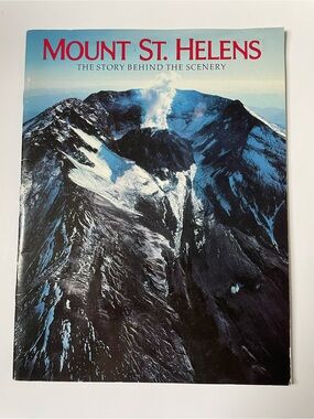 Vintage Mount St. Helens Scenic scenery 1986.